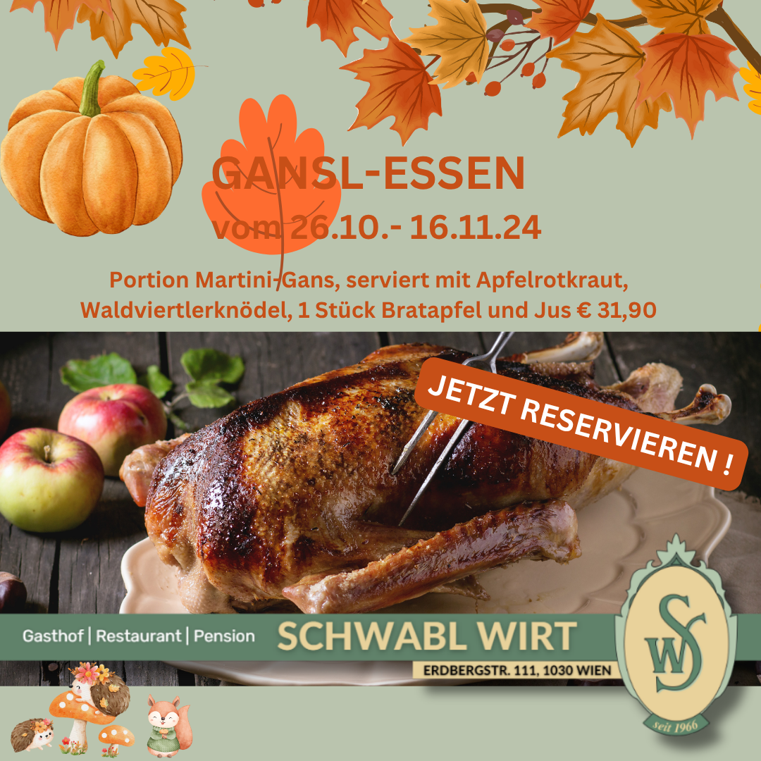 Ganslessen ; Gansl Essen  Ganslessen ; Gansl Essen